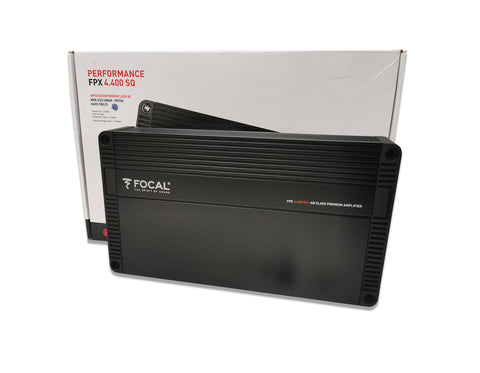 Focal FPX 4400 SQ Amplificador de 2, 3 y 4 Canales Clase A/B