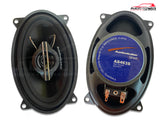 Audiobahn AS463S Bocinas de 4x6 pulgadas