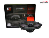 Power Bass S 6802 Bocinas de 2 vías con 180 Watts