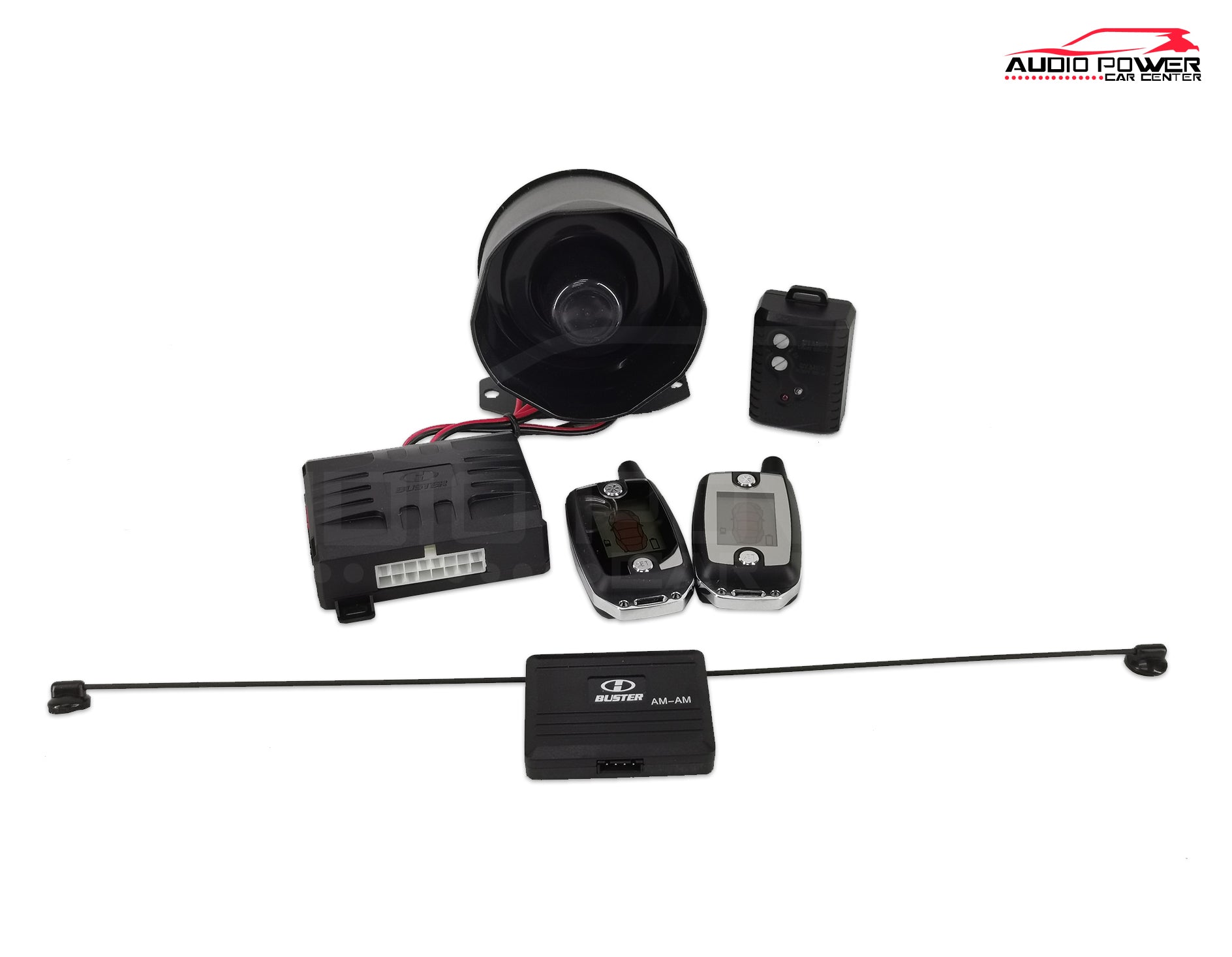 Sistema de alarma para coche Buster HW SN 6000 – Audio Power